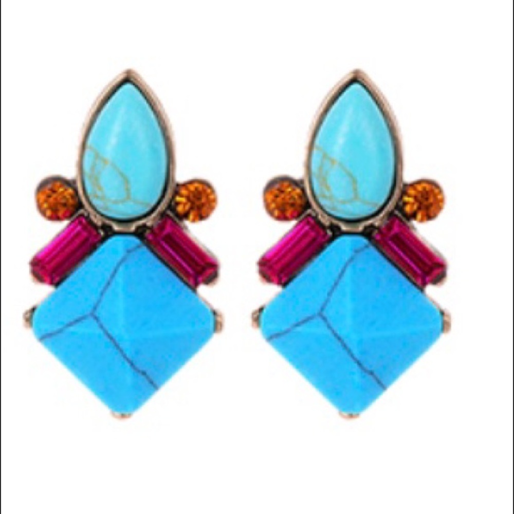 Energy filled ⚡️geometric 💠🔻▪️earrings